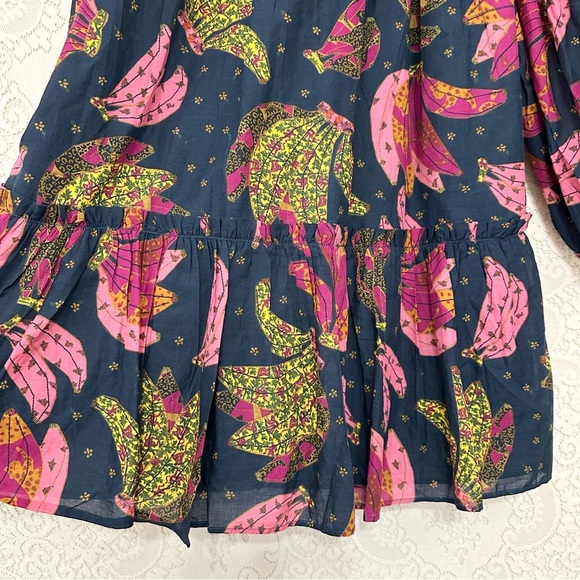 Farm Rio Patchwork Bananas Mini Doll Dress - Picture 12 of 16